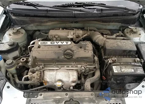 2009 Kia Rio Lx/Sx from USA, damaged, VIN KNADE223X96444967